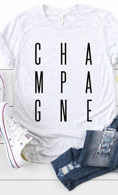Champagne Graphic Tee