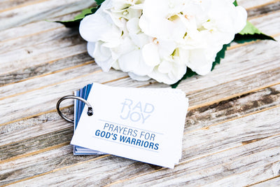 Rad Joy - Prayer Cards for God's Warriors (Adults)