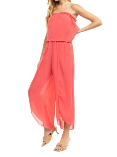 Tube Top Tulip Jumpsuit (two colors)