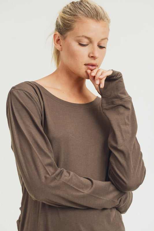 Open Overlay Draped Back Top