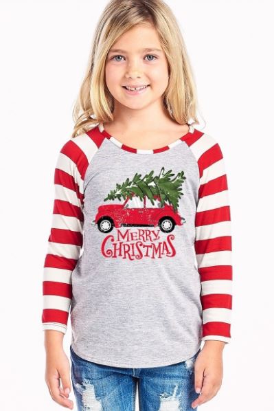 Merry Christmas Long Sleeve Shirt - Child