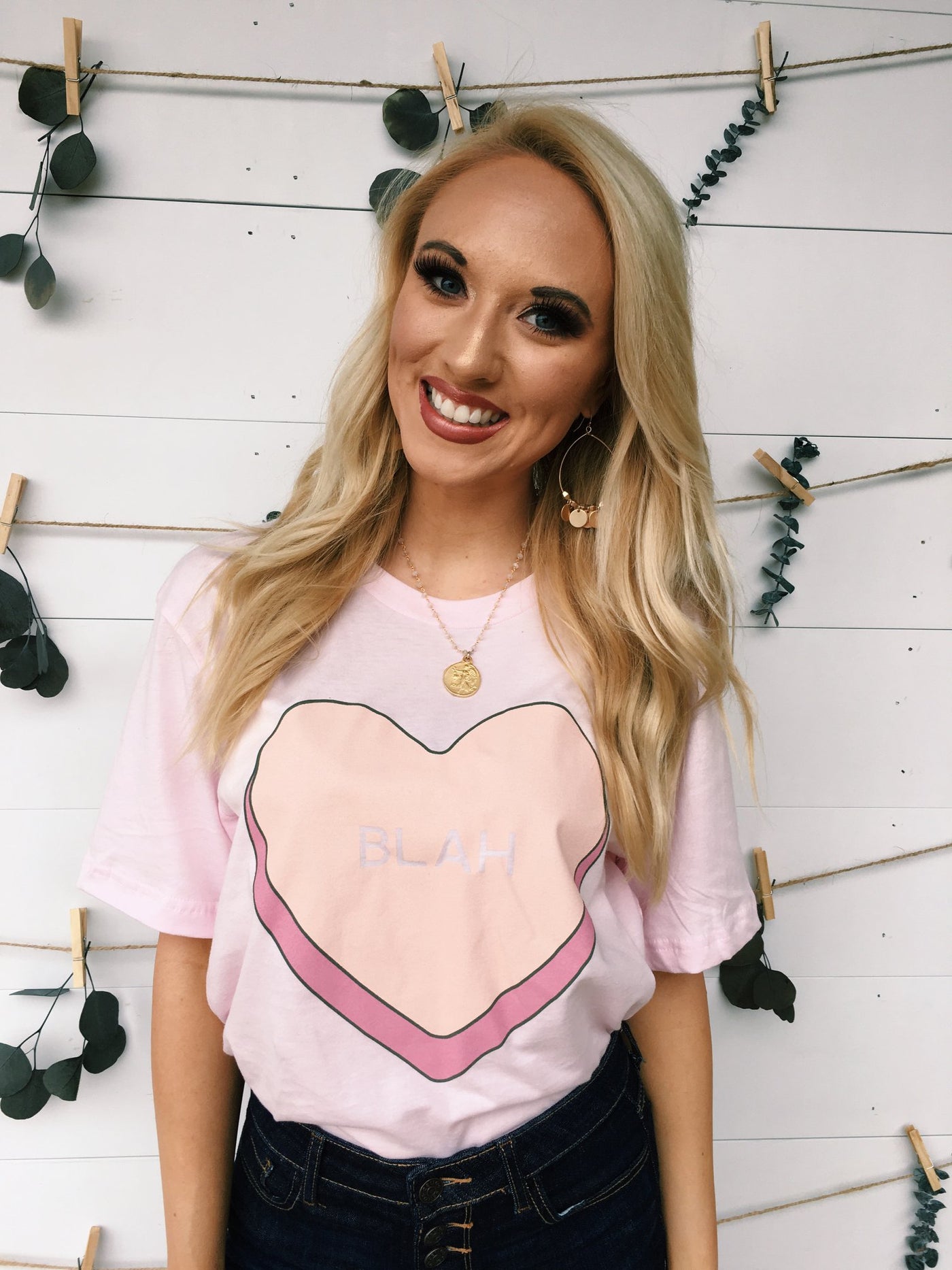 Valentine's Day - BLAH Candy Heart Tee
