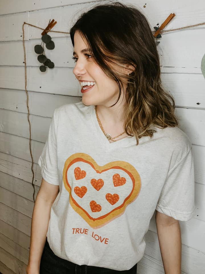 Valentine's Day - Pizza True Love Tee