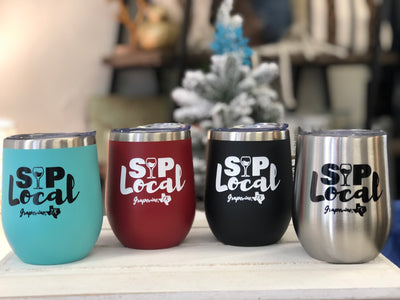 Sip Local Stainless Steel Wine Tumblers