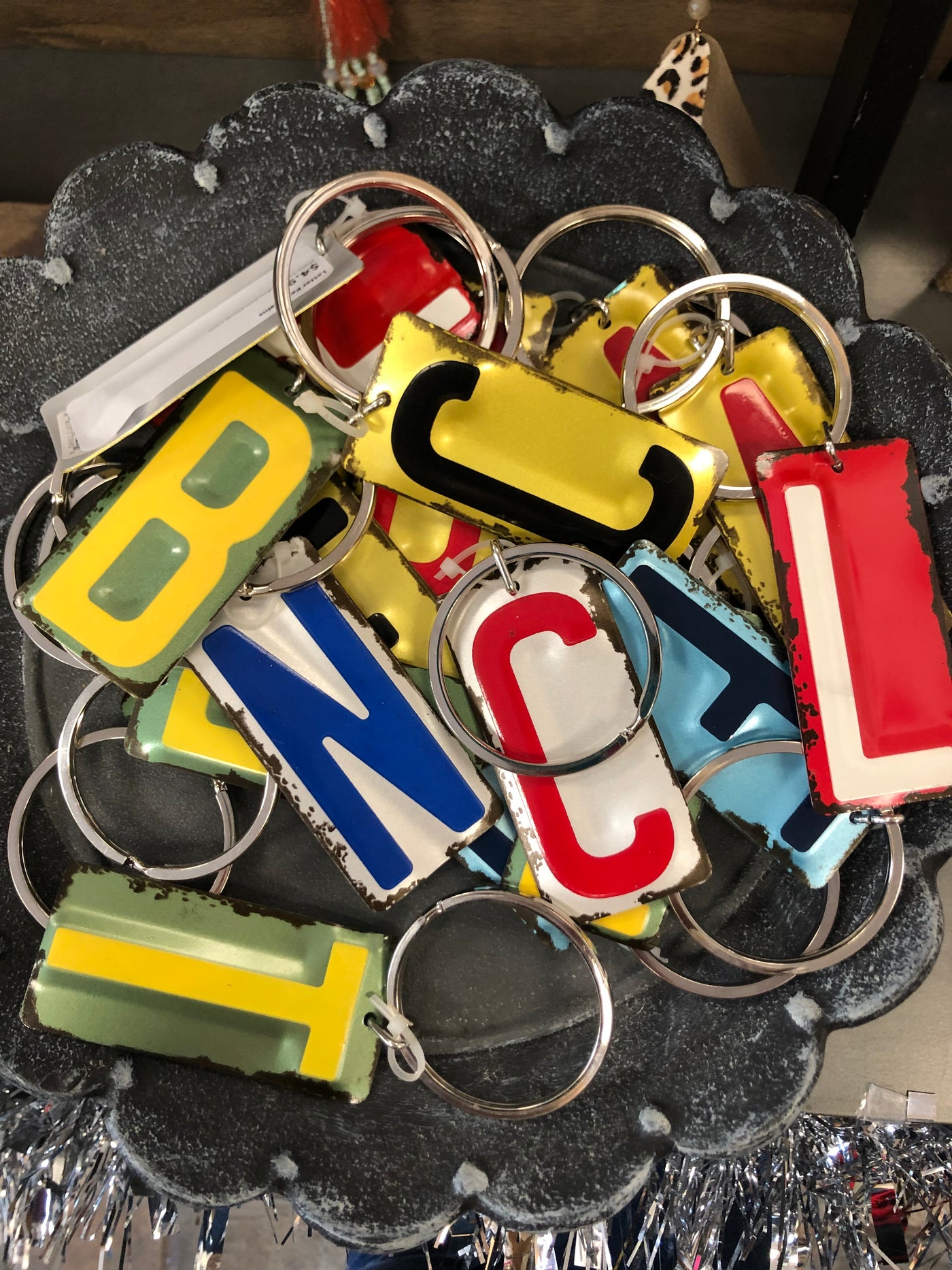 License Plate Key Chain - Small