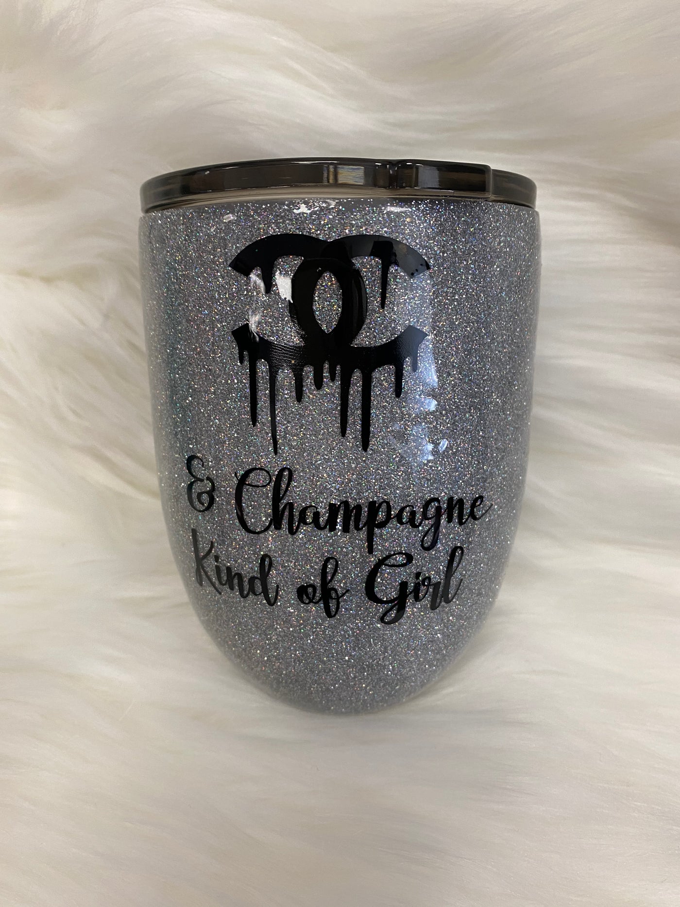 Chanel & Champagne Kind of Girl Wine Sippers (3 Colors)