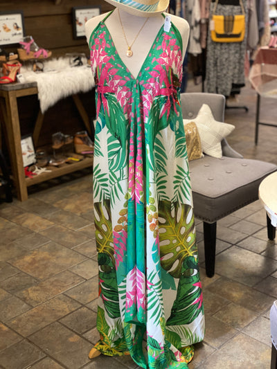 Take me to the Tropics Dress (One Size)