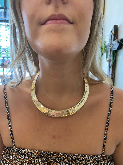N35 - Brass/Silver Necklace