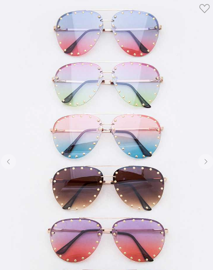 Studded Sun Glasses