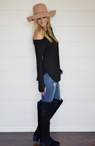 The Reese Top - Black
