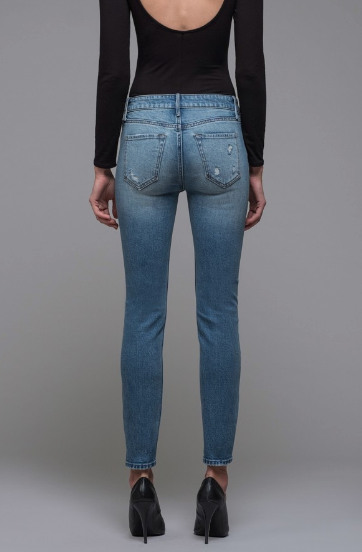 Distressed Skinny Jeans