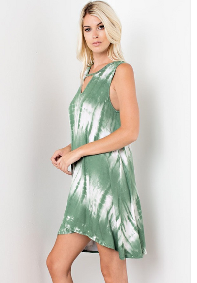 Bamboo Tie-Dyed Dress