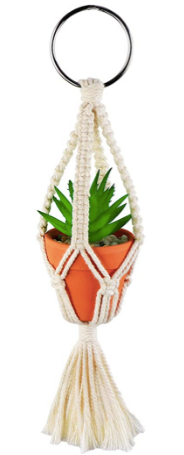 Small Teracotta Macrame Hanging Succulents (2 Options)