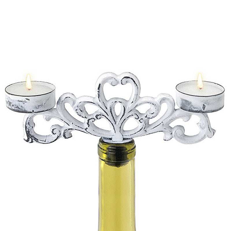 Vintage Chic Candelabra Double Tealight